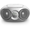 Philips AZ215S/12 portable stereo system 3 W FM Silver Philips AZ215S/12 portable stereo system 3 W FM Silver