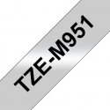 Brother TZE-M951 label-making tape Black on silver