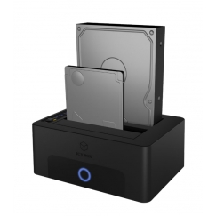 ICY BOX IB-1232CL-U3 USB 3.2 Gen 1 (3.1 Gen 1) Type-A Musta