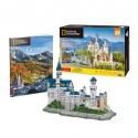 CubicFun Neuschwanstein Castle 3D pusle 121 tk Ehitised CubicFun Neuschwanstein Castle 3D pusle 121 tk Ehitised