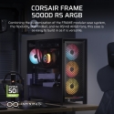 Corsair FRAME 5000D RS ARGB Midi Tower Melns