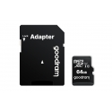 Goodram M1AA 64 GB MicroSDXC UHS-I Class 10 Goodram M1AA 64 GB MicroSDXC UHS-I Class 10