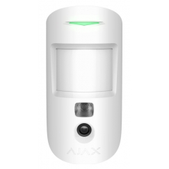 Ajax MotionCam Passive infrared (PIR) sensor Wireless Wall White