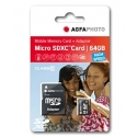 AgfaPhoto 64GB MicroSDXC Luokka 10