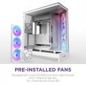 NZXT H9 Flow RGB Midi Tower Белый