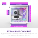 NZXT H9 Flow RGB Midi Tower White