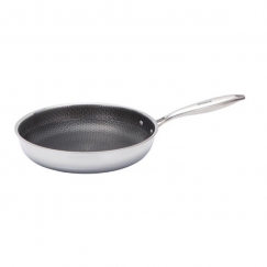Stainless steel frying pan, ø28cm, KB 9023, Klausberg