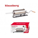Sausage stuffer, 3kg capacity, horizontal, stainless steel, Klau