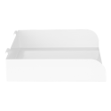 DELTACO OFFICE Document shelf mounted on profile (DELO-0151), white / DELO-0154 DELTACO OFFICE Document shelf mounted on profile (DELO-0151), white / DELO-0154
