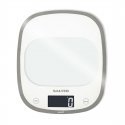 Salter 1050 WHDR White Curve Glass Electronic Digital Kitchen Scales