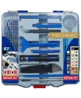 Mobile phone, tablet, game console repair tool pcs. 57pcs., TIVOLY France