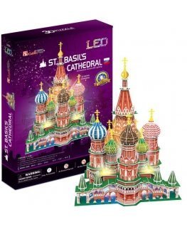 CUBICFUN 3D pusle Püha Vasili katedraal. 224 osa.