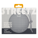 STREETZ waterproof Bluetooth speaker, 5 W, AUX, built-in microphone, gray CM764