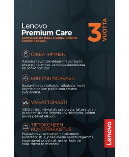 Lenovo Services 3-year Premium Care service extension, activation card