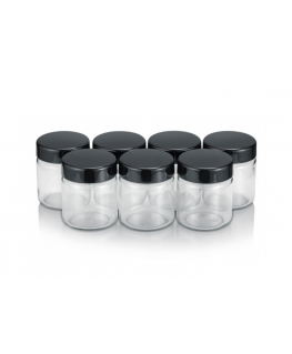 Severin EG3514 replacement glasses for yoghurt maker, 7 pieces