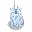 E-Blue E-Blue EMS600 Mazer Pro Gaming Mouse with Extra Buttons / 2500 DPI / Avago Chipset / USB / White