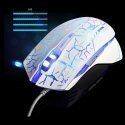 E-Blue E-Blue EMS600 Mazer Pro Gaming Mouse with Extra Buttons / 2500 DPI / Avago Chipset / USB / White
