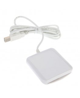 DNI ID Card Reader PC / SC / CCID ISO7816 USB (+ SIM) White