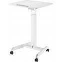 ErgoWork Tilt adjustable desk, 60 x 52 cm, white