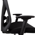 Executive chair OFFICE4YOU MIKE, plastic base, black color.