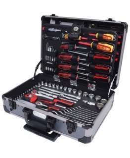 KS Tools 1/4 +1/2 universal tool set, 130 pieces 911.0630