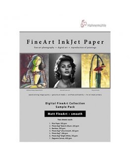 Hahnemühle Digital FineArt A 4 Testpack matte, smooth papers