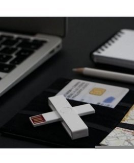 ID card reader +iD, white