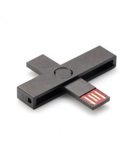ID card reader +iD, black