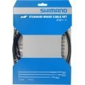 Shimano MTB / Road brake cable set, cable + shells