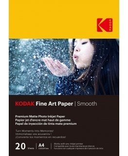 Kodak Fine Art Paper 230g Matte Coated Smooth A4x20