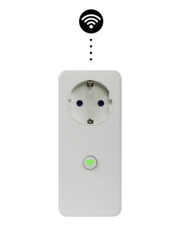 Mill WIFI Socket GEN3 White, 2300