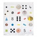 TTS Bee-Bot transparent mat with pockets (4 x 6 squares)