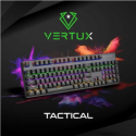VERTUX Tactical Mehāniskā RGB spēļu klaviatūra
