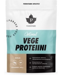 Purifier Athletics Optimal VEGE Chocolate Protein Powder, 600 g