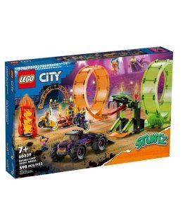 LEGO City Stuntz 60339 Double Loop Stunt Arena