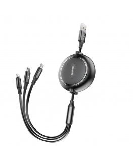 CABLE USB TO 3IN1 1.2M/BLACK CAMLT-JH01 BASEUS