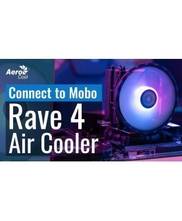 CPU cooler Aerocool Cooling AEROCOOL PGS RAVE 3 FRGB PWM 4P