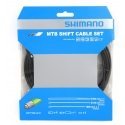 Shimano Optical MTB gear cable set, black Shimano Optical MTB gear cable set, black