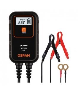 OSRAM įkroviklis 6/12V 4A 90AH