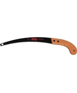 Bahco Pruning fluff, professional. Curved blade, strong, comfortable handle. Hardened teeth. Blade length 360 mm.