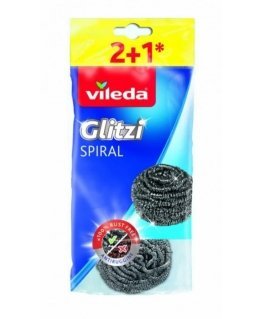 VILEDA terasküürimismasin Glitzi Spiral INOX 2+1