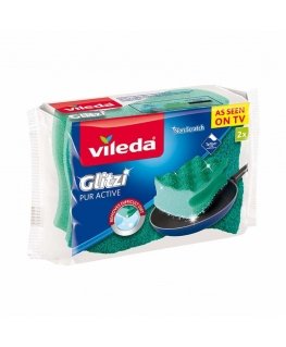 Vileda 4023103070240 scouring pad Polyurethane (PU) Green