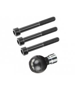 RAM Mounts Motorcycle Handlebar Clamp Base with M8 Bolts