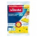 Vileda 4003790000126 cleaning cloth Polyester, Polypropylene (PP), Viscose Yellow 1 pc(s)