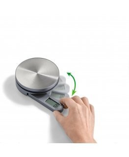 Caso Kitchen EcoMate Silver Countertop Round Electronic kitchen scale