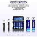Battery charger XTAR X4 for 18650 AA AAA cell ni-MH li-ion 4 places