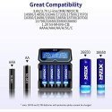 Battery charger XTAR X4 for 18650 AA AAA cell ni-MH li-ion 4 places