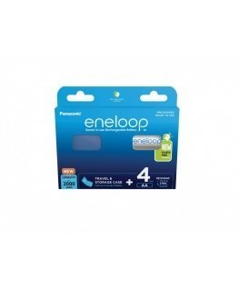 Įkraunamos baterijos Panasonic ENELOOP BK-3MCDEC4BE, 2000 mAh, 2100 (4xAA)