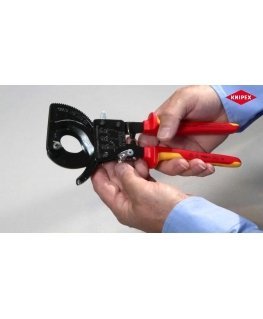 Terkšlinės kabelio žirklės 250mm KNIPEX 9536