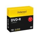 Intenso DVD-R 4.7GB, 16x 4,7 GB 10 tk